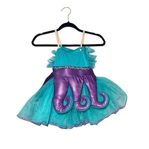 A Wish Come True Octopus Garden Dance Costume Girls SC Ursula